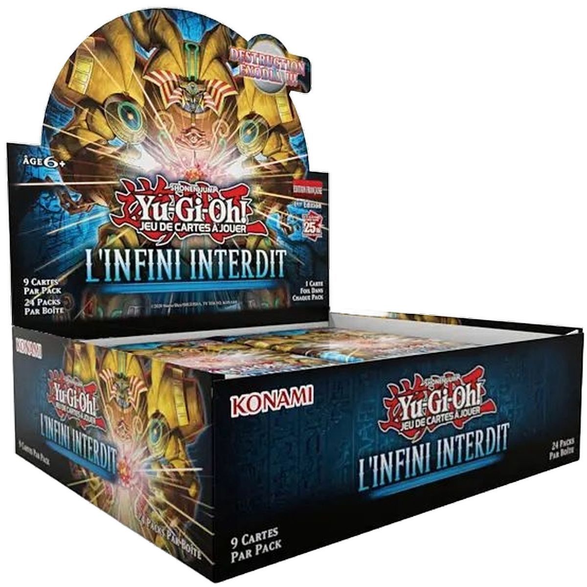 Yu Gi Oh! - Box of 12 Box of 24 Boosters - Infinite Forbidden INFO - FR