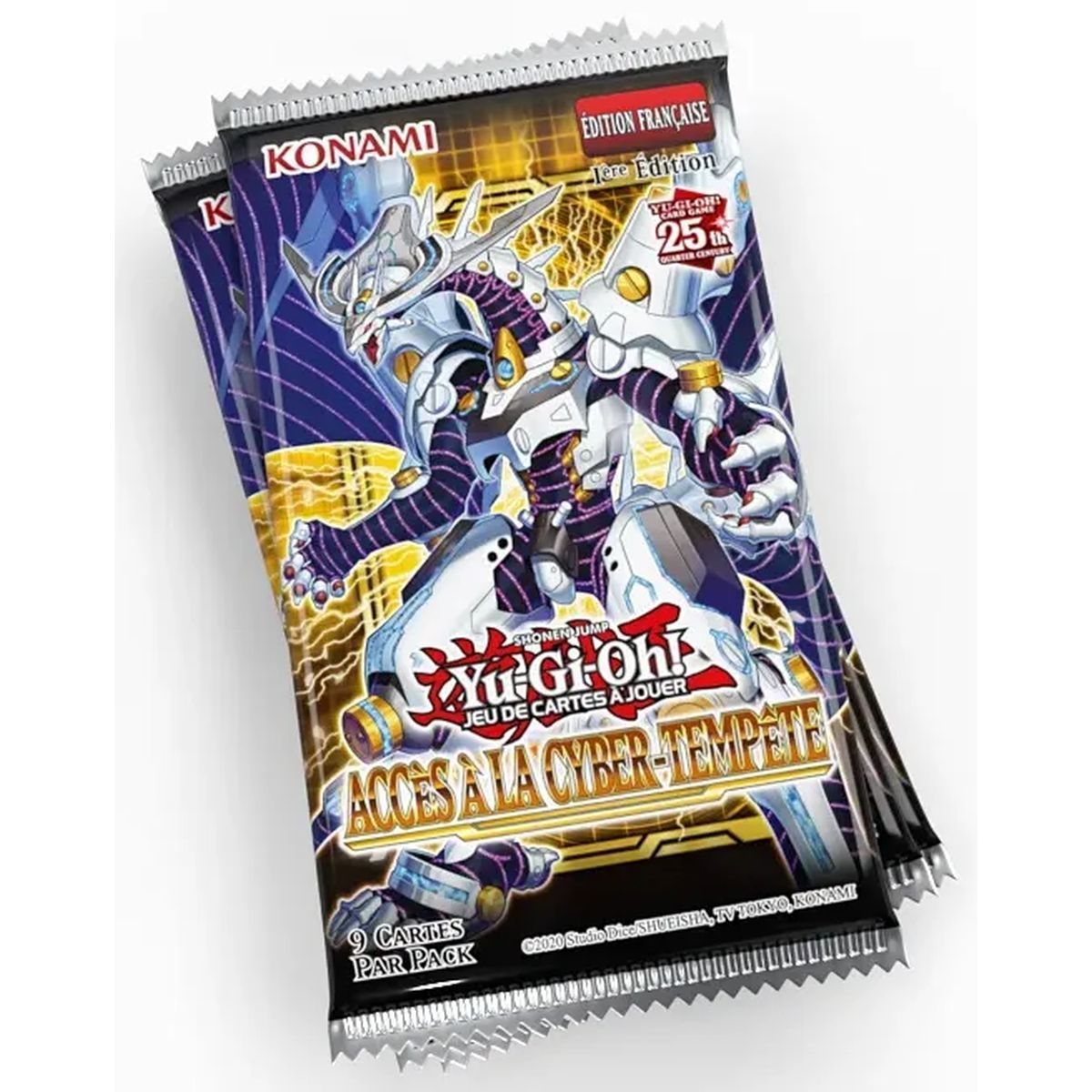 Yu Gi Oh! - Display - Box of 24 Boosters - Access to the Cyber-Storm - FR