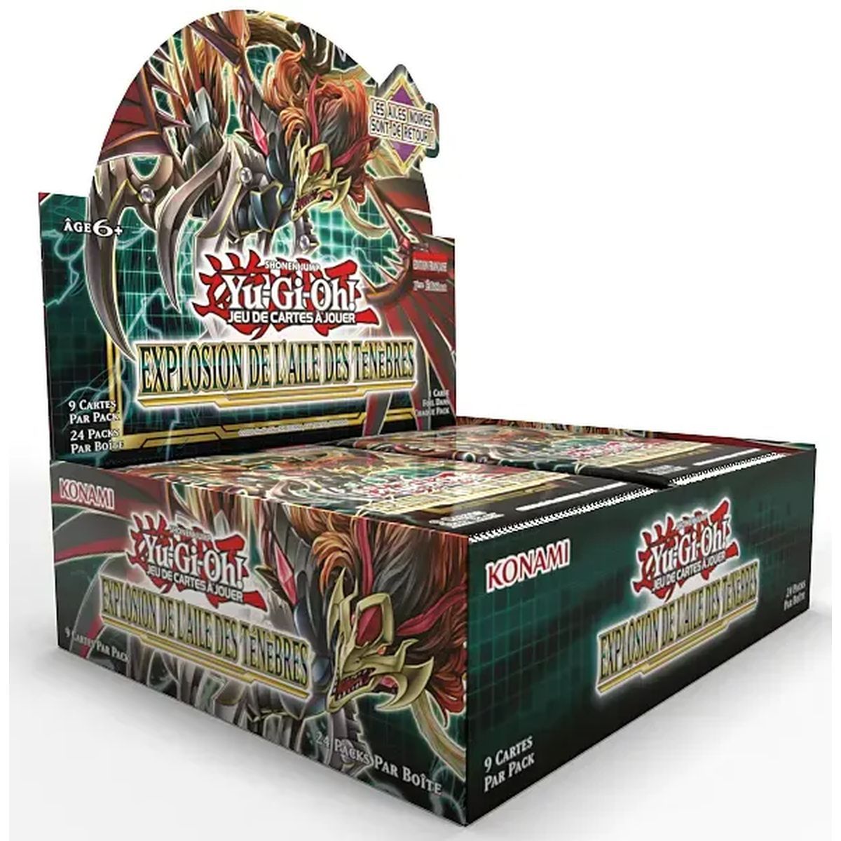 Yu Gi Oh! - Display - Box of 24 Boosters - Wing of Darkness Explosion - FR
