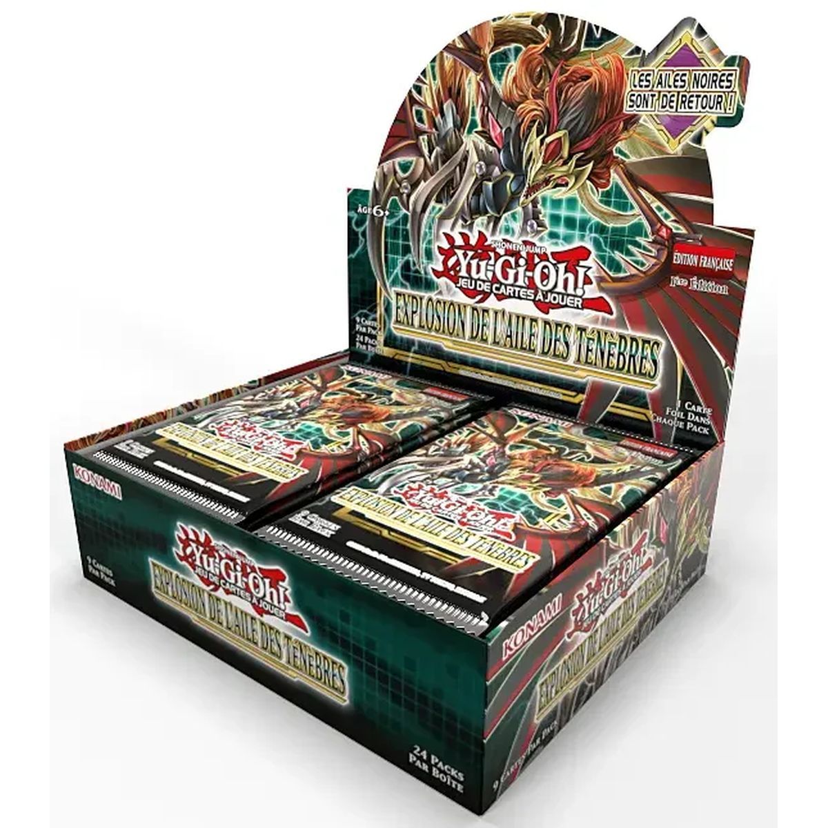 Yu Gi Oh! - Display - Box of 24 Boosters - Wing of Darkness Explosion - FR