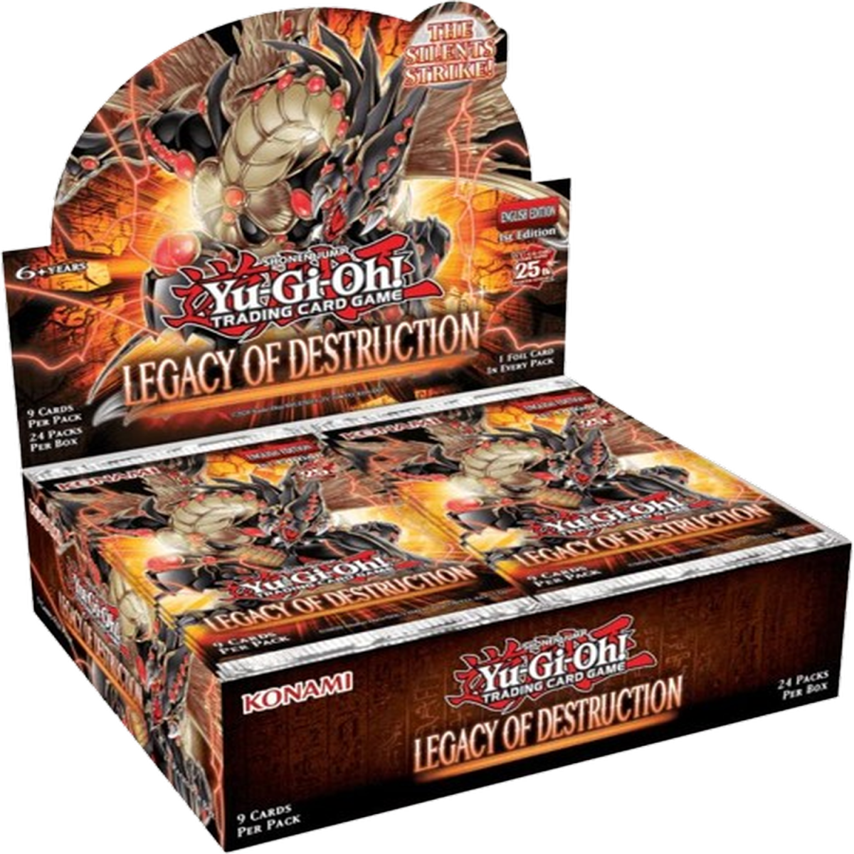 Yu Gi Oh! - Display - Box of 24 Boosters - Legacy of Destruction - Legacy Of Destruction - FR