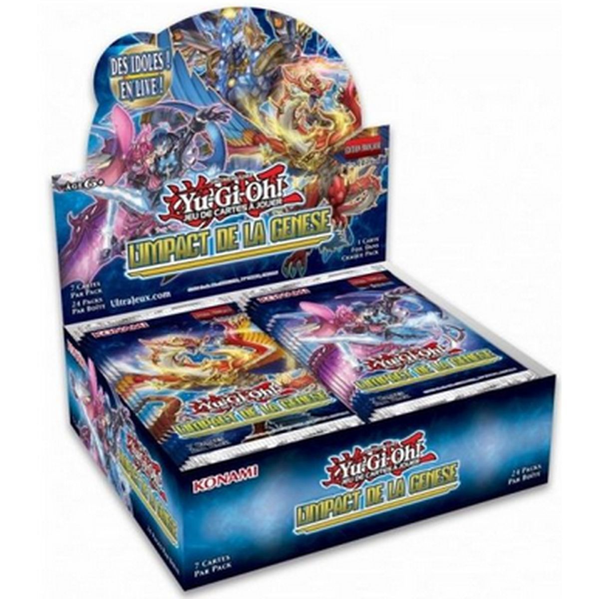 Yu Gi Oh! - Display - Box of 24 Boosters - Impact of Genesis - FR