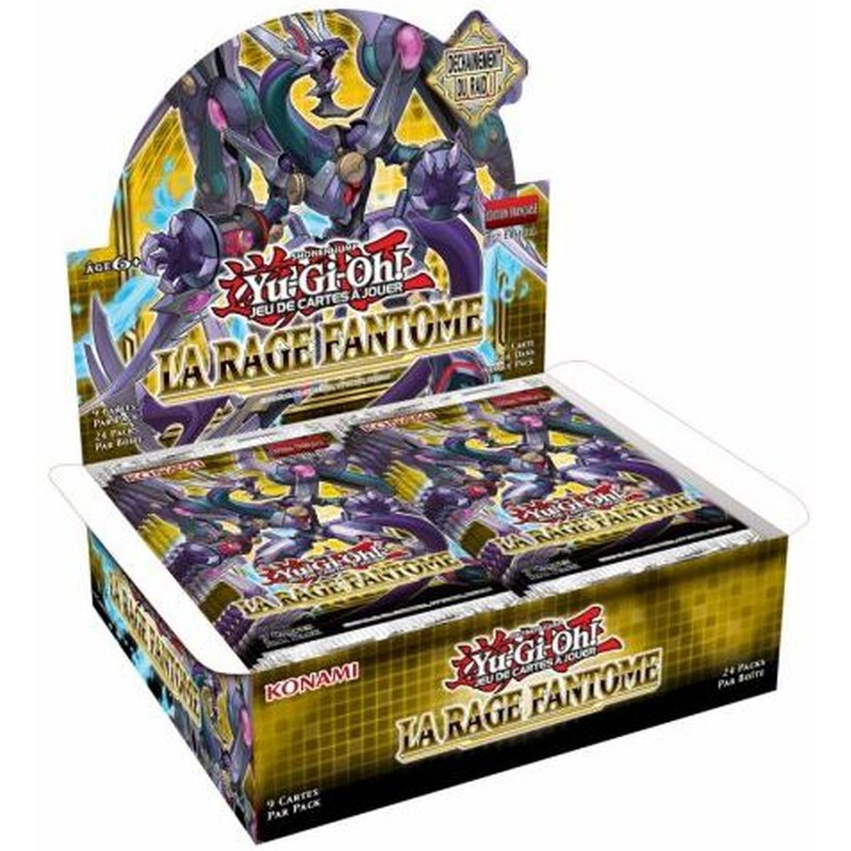 Yu Gi Oh! - Display - Box of 24 Boosters - La Rage Fantôme - FR