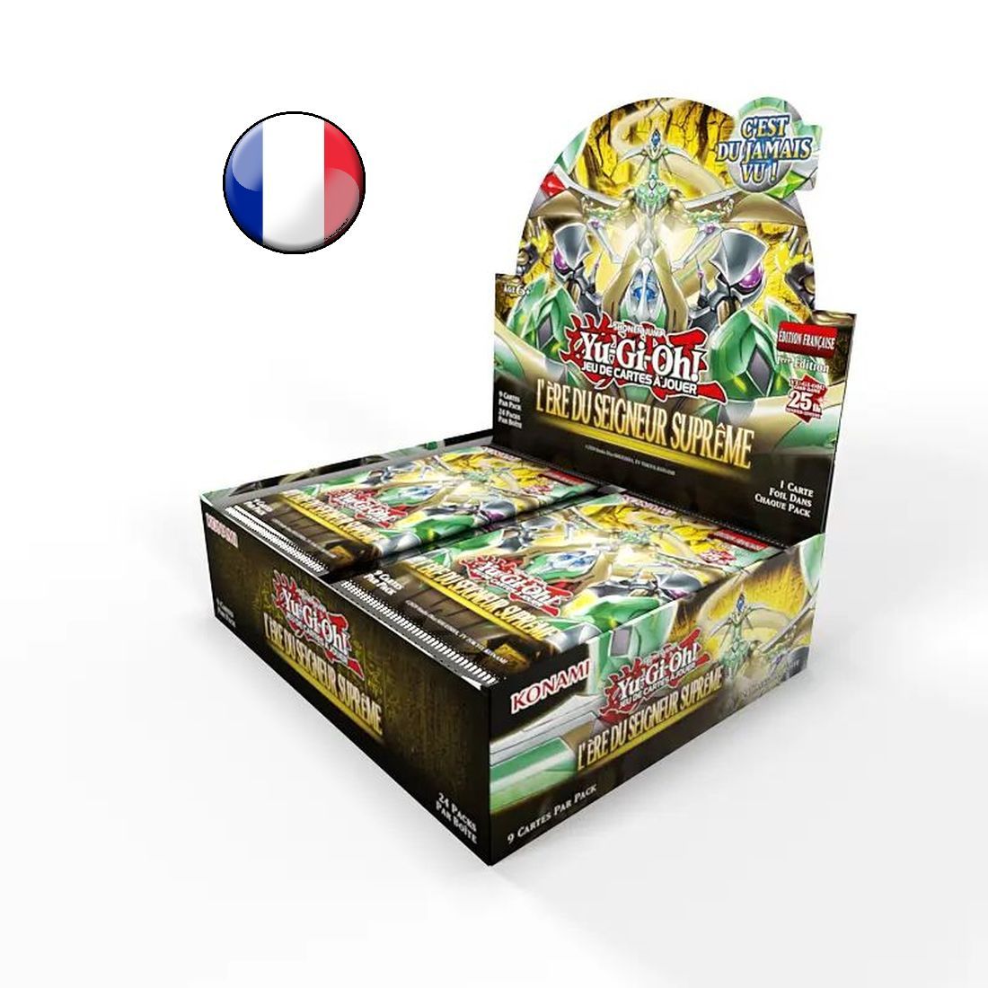 Yu Gi Oh! - Display - Box of 24 Boosters - Age of Overlord - Age of Overlord - FR