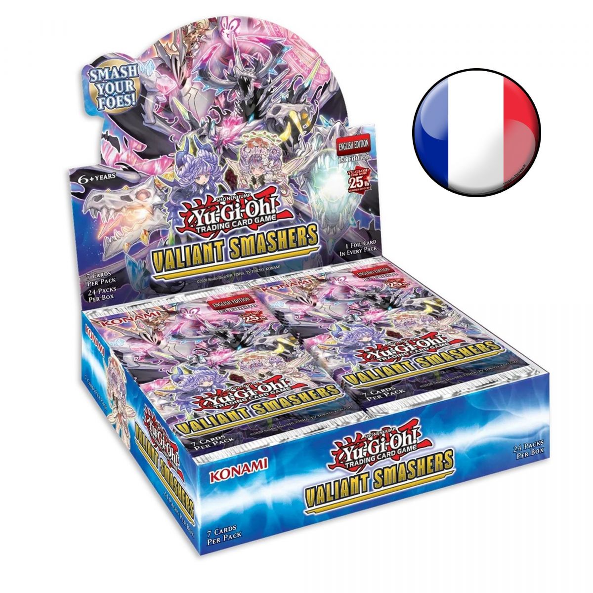 Item Yu Gi Oh! - Display - Box of 24 Boosters - Valiant Smashers - FR