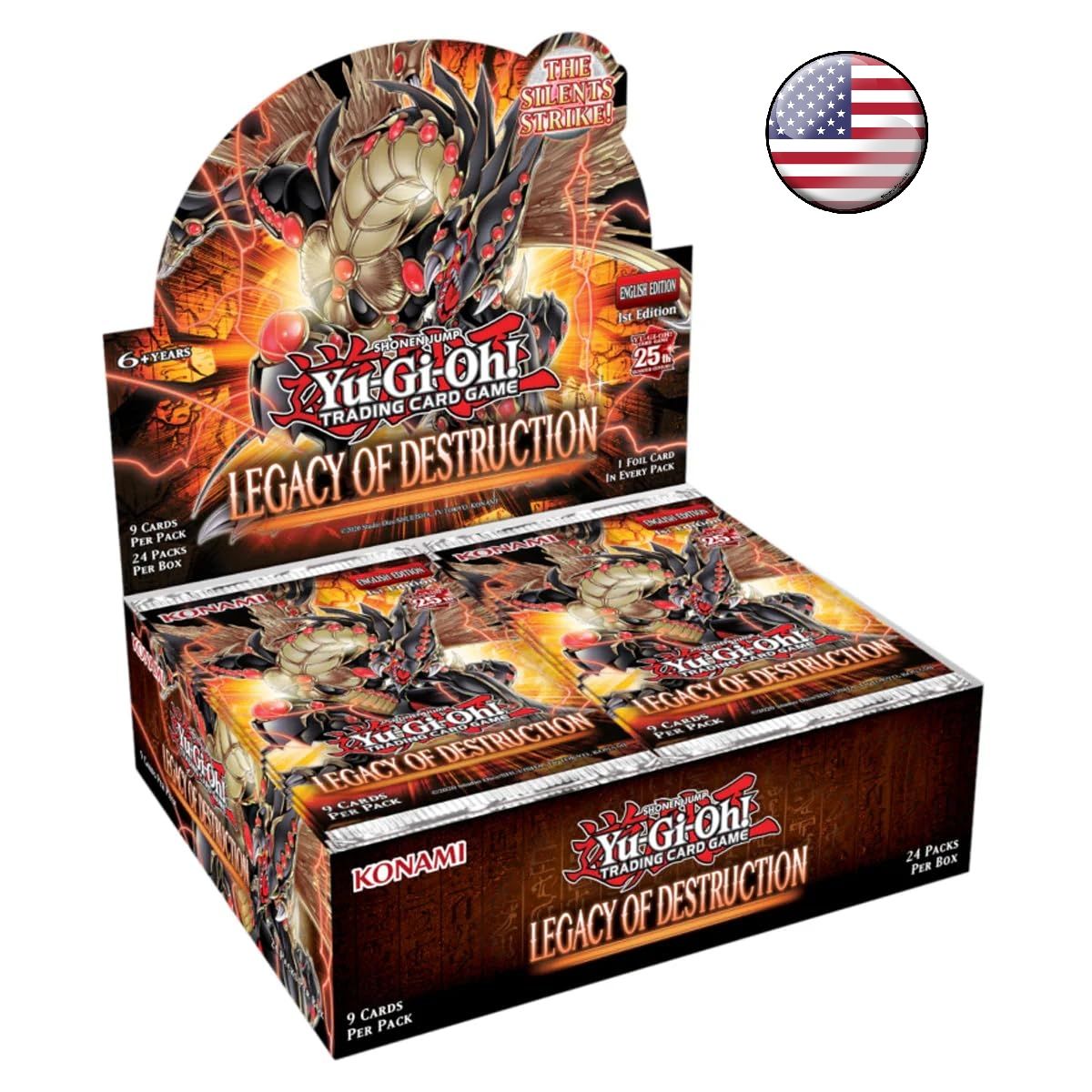 Yu Gi Oh! - Display - Booster - Legacy of Destruction - Legacy Of Destruction - American US