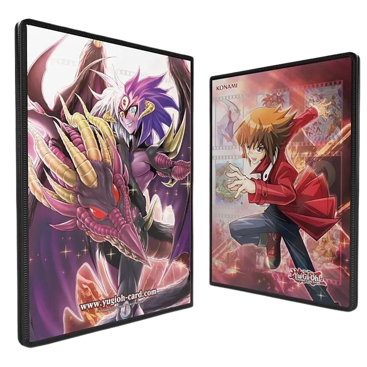 Yu-Gi-Oh! - 9 Case Portfolio - Jaden & Yubel
